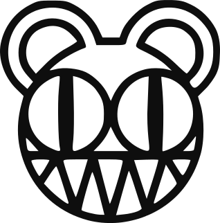 Radiohead modified bear logo
